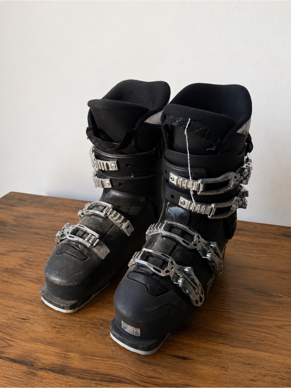 Dalbello Women's Black Winter Ski Boots with Silver Buckles